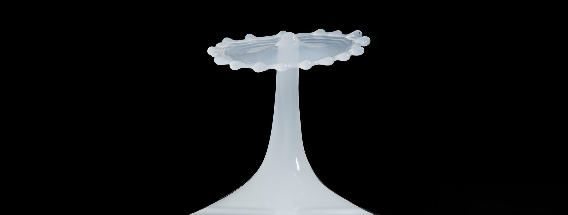 Druppel melkwit